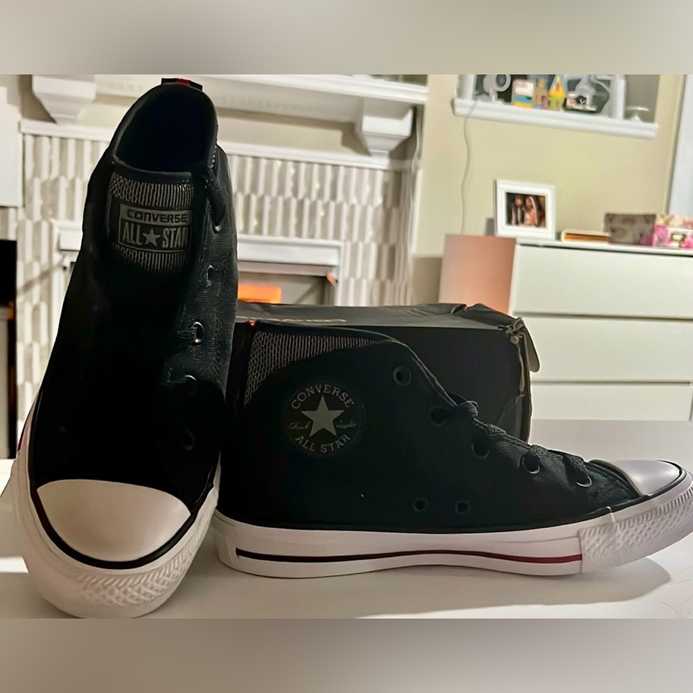 Rare Converse All Star Classic Black High Top Unisex 5 Men 7 Women 155479C Skate